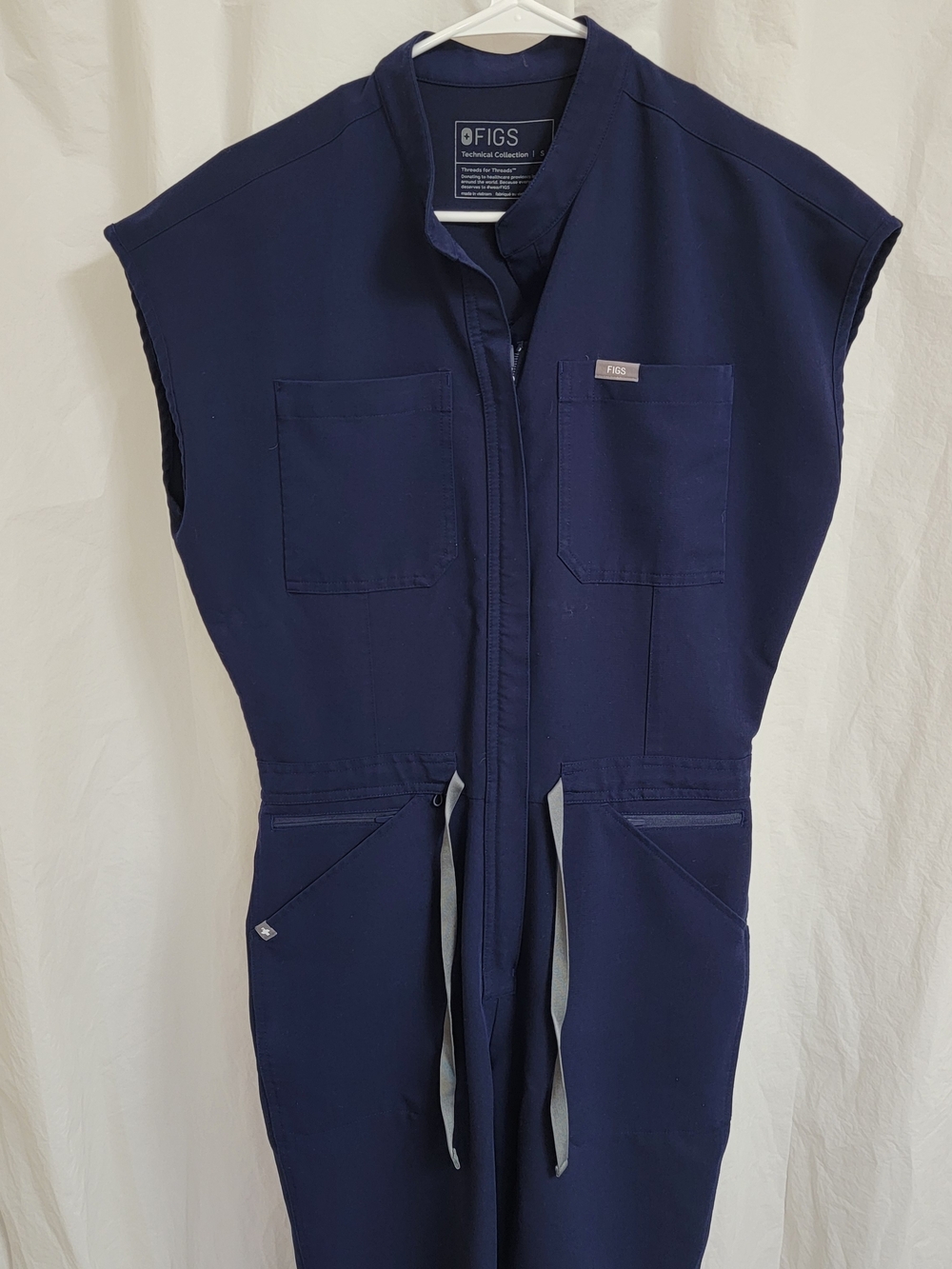 FIGS Rafaela Scrub Jumpsuit - Navy